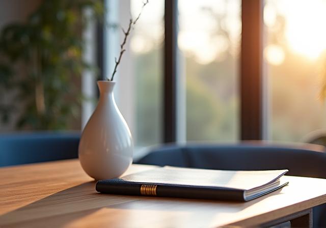 Ceramic studio and legal consultation environment